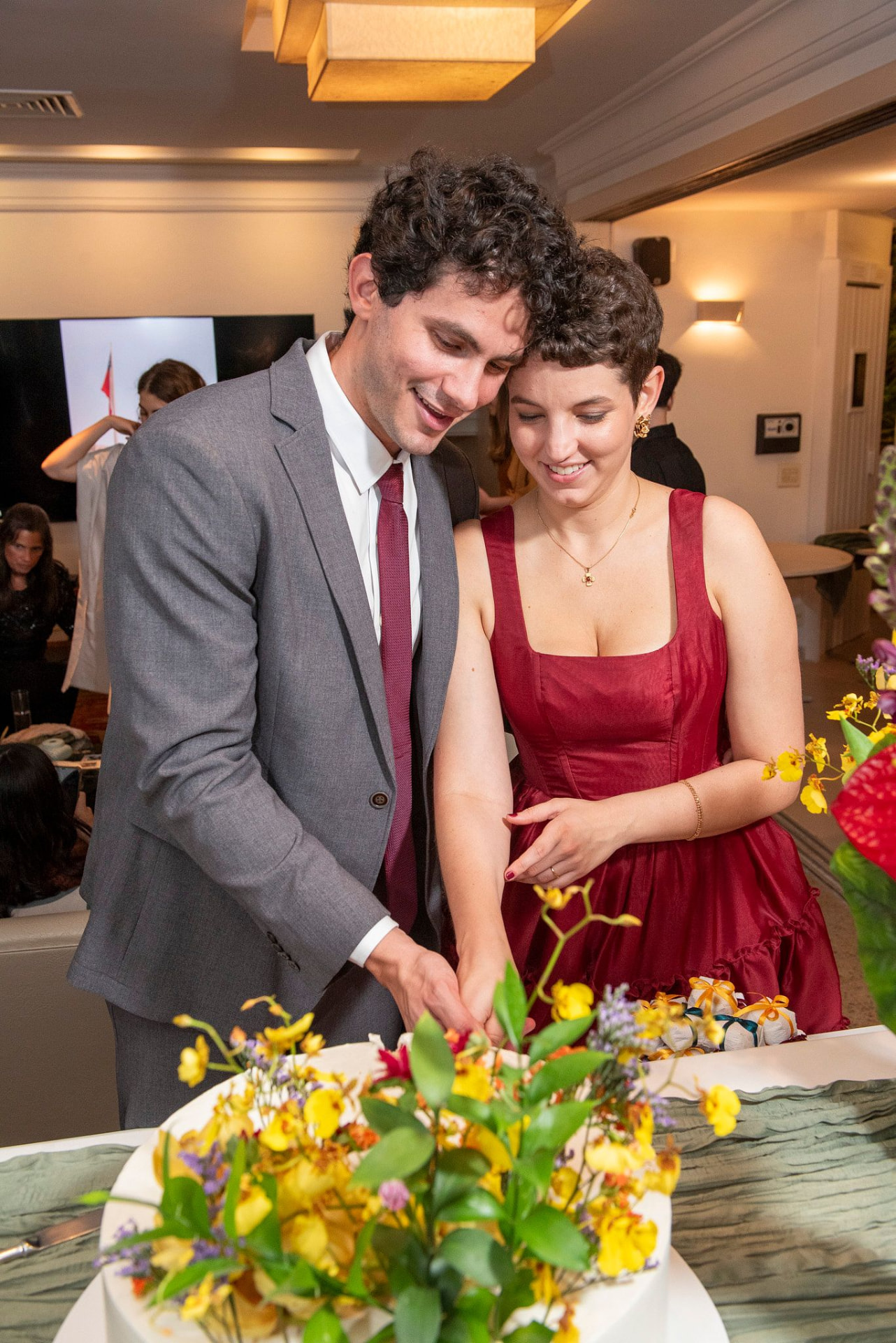 Tiago e Cecilia no casamento civil — foto 14