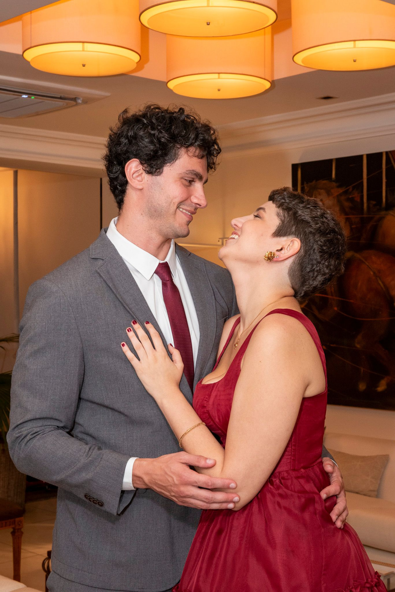 Tiago e Cecilia no casamento civil — foto 3